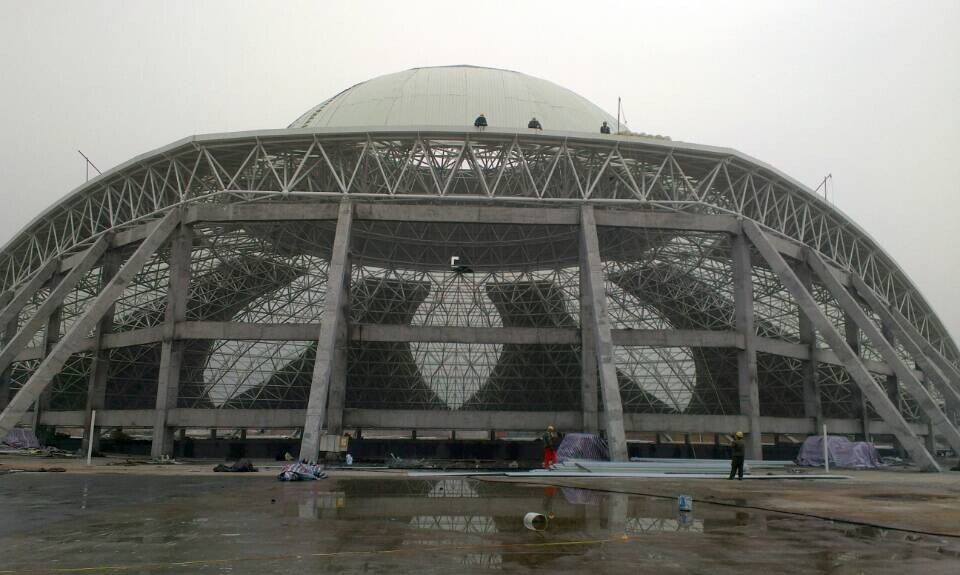 自贡温泉馆网架工程