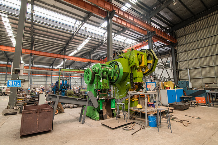 自贡网架配件-锥头加工车间